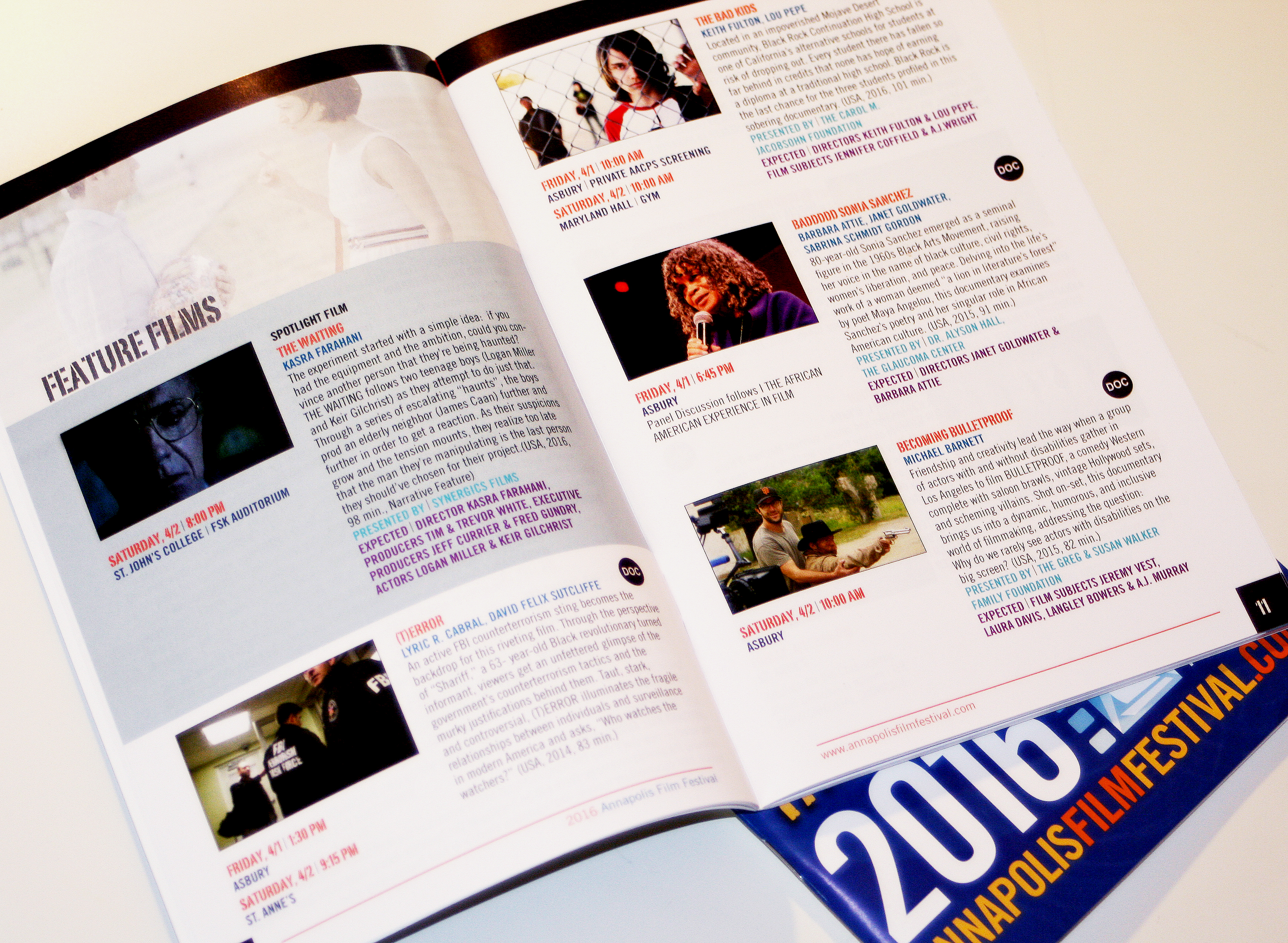 Film Festival Program Book